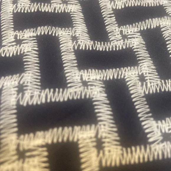 KC PARKER By Heartstrings Size 12 NWT Navy & White Dress - Picture 11 of 15